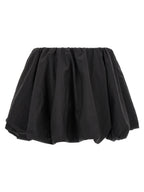 Y-3 Black Polyamide Long Skirt