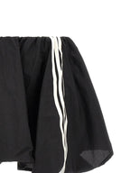 Y-3 Black Polyamide Long Skirt