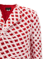 Comme Des Garçons Multicolor Polyester Blazer