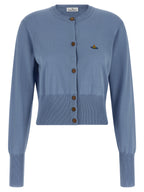 Vivienne Westwood Blue Cotton Cardigan