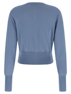 Vivienne Westwood Blue Cotton Cardigan