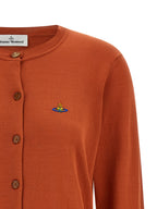 Vivienne Westwood Orange Cotton Cardigan