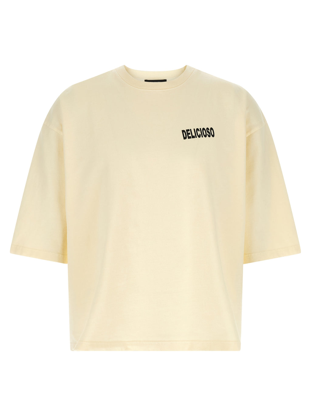 WILLY CHAVARRIA Bicolor Cotton T-Shirt