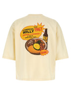 WILLY CHAVARRIA Bicolor Cotton T-Shirt