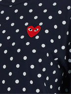 Comme Des Garçons Play Blue Cotton Long Sleeve T-Shirt