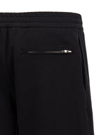 Alexander McQueen Black Cotton Bermuda Shorts