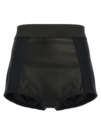 Dolce & Gabbana Black Polyamide Bermuda Shorts