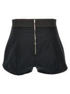 Dolce & Gabbana Black Polyamide Bermuda Shorts