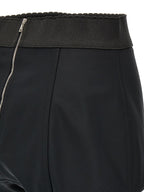 Dolce & Gabbana Black Polyamide Bermuda Shorts