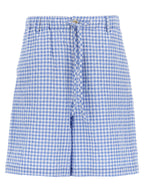 Marni Blue Polyamide Bermuda Shorts