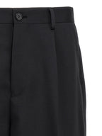 Undercover Black Polyester Bermuda Shorts
