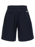 Department 5 Blue Cotton Bermuda Shorts