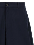 Department 5 Blue Cotton Bermuda Shorts
