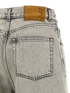 Haikure White Cotton Bermuda Shorts