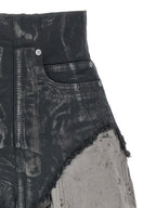 DRKSHDW Brown Cotton Bermuda Shorts