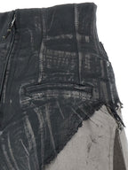 DRKSHDW Brown Cotton Bermuda Shorts