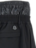 MONCLER GENIUS Black Polyamide Bermuda Shorts