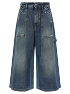 Dolce & Gabbana Blue Cotton Bermuda Shorts