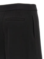 Sportmax Black Virgin Wool Bermuda Shorts