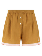 Marni Bicolor Calfskin Bermuda Shorts