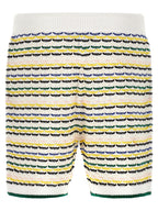 Casablanca Multicolor Cotton Bermuda Shorts