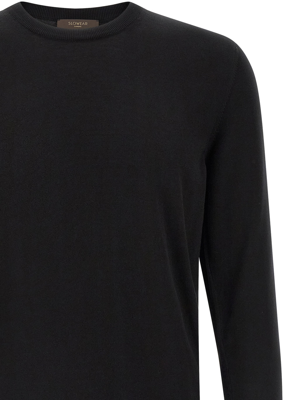 ZANONE Black Cotton Cardigan