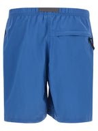 Gramicci Blue Nylon Bermuda Shorts