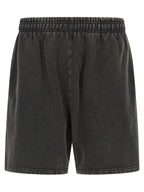 Entire Studios Gray Cotton Bermuda Shorts
