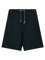 Kiko Kostadinov Bicolor Virgin Wool Bermuda Shorts