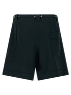 Kiko Kostadinov Bicolor Virgin Wool Bermuda Shorts