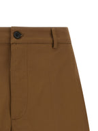 Department 5 Brown Cotton Bermuda Shorts
