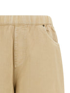 Entire Studios Beige Cotton Bermuda Shorts