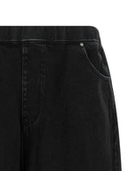 Entire Studios Black Cotton Bermuda Shorts