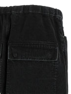 Entire Studios Black Cotton Bermuda Shorts