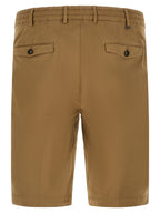 PT Torino Beige Cotton Bermuda Shorts