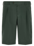 PT Torino Bicolor Cotton Bermuda Shorts