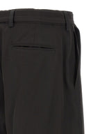 CELLAR DOOR Black Polyester Bermuda Shorts