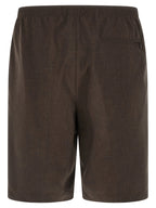 CELLAR DOOR Brown Polyester Bermuda Shorts