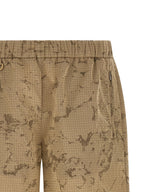 LAMINAR Beige Polyamide Bermuda Shorts