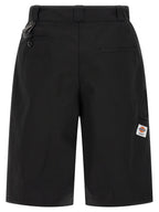Undercover Black Polyester Bermuda Shorts