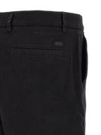 Hugo Boss Black Cotton Bermuda Shorts