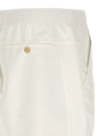 Brunello Cucinelli White Polyester Bermuda Shorts