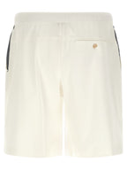 Brunello Cucinelli White Cotton Bermuda Shorts