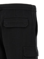 Brunello Cucinelli Black Cotton Bermuda Shorts