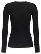Theory Black Merino Wool Cardigan