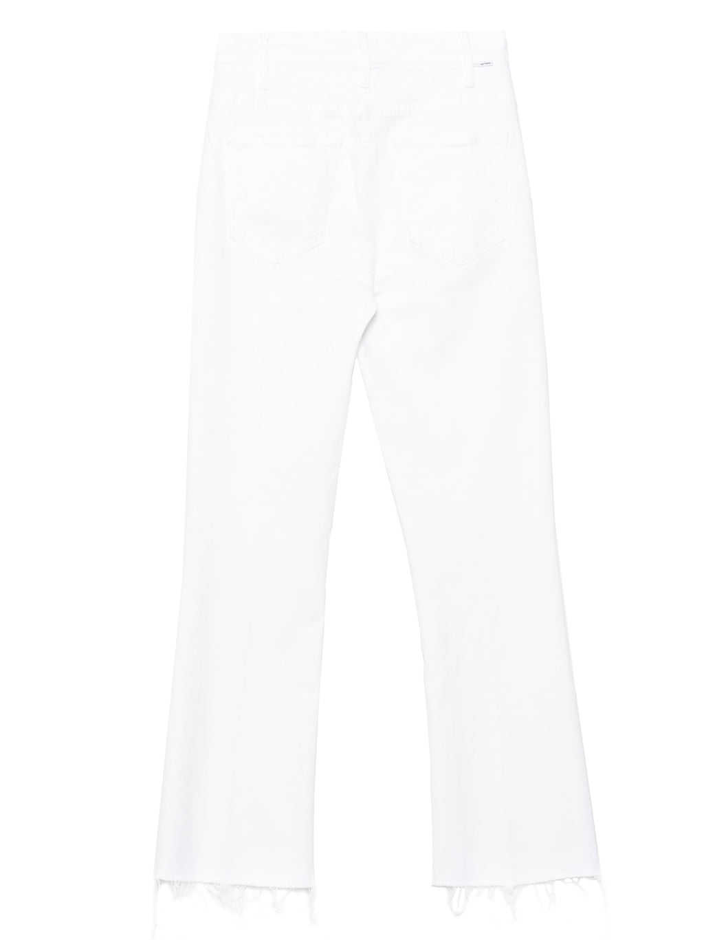 Weiße Jeans ausgestellt aus Baumwolle
