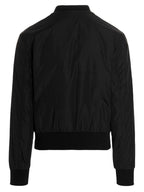 Dolce & Gabbana Black Polyamide Bomber