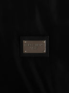 Dolce & Gabbana Black Polyamide Bomber