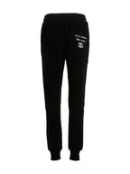 Dolce & Gabbana Black Cotton Joggers (Workout Pants)