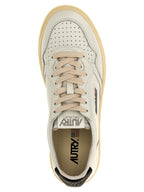 Autry Bicolor Calfskin Low Top Sneakers